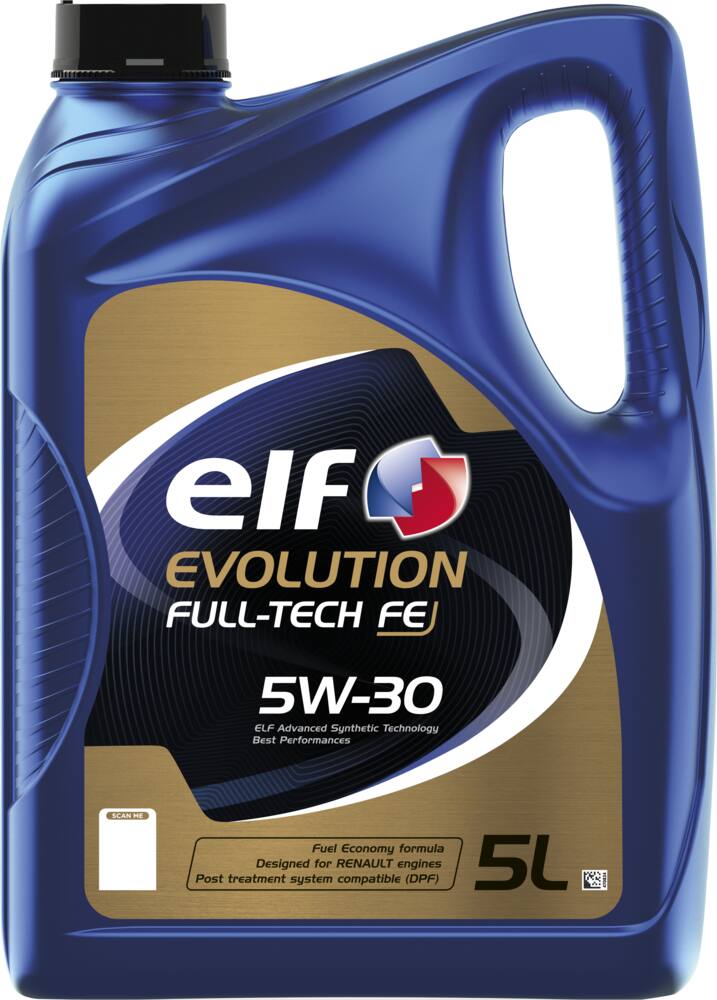 ELF EVOLUTION FULL-TECH FE 5W-30 5 LT