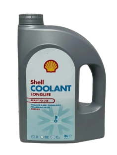 Shell Long Life Antifriz 3 Lt -37 Kullanıma Hazır-kırmızı